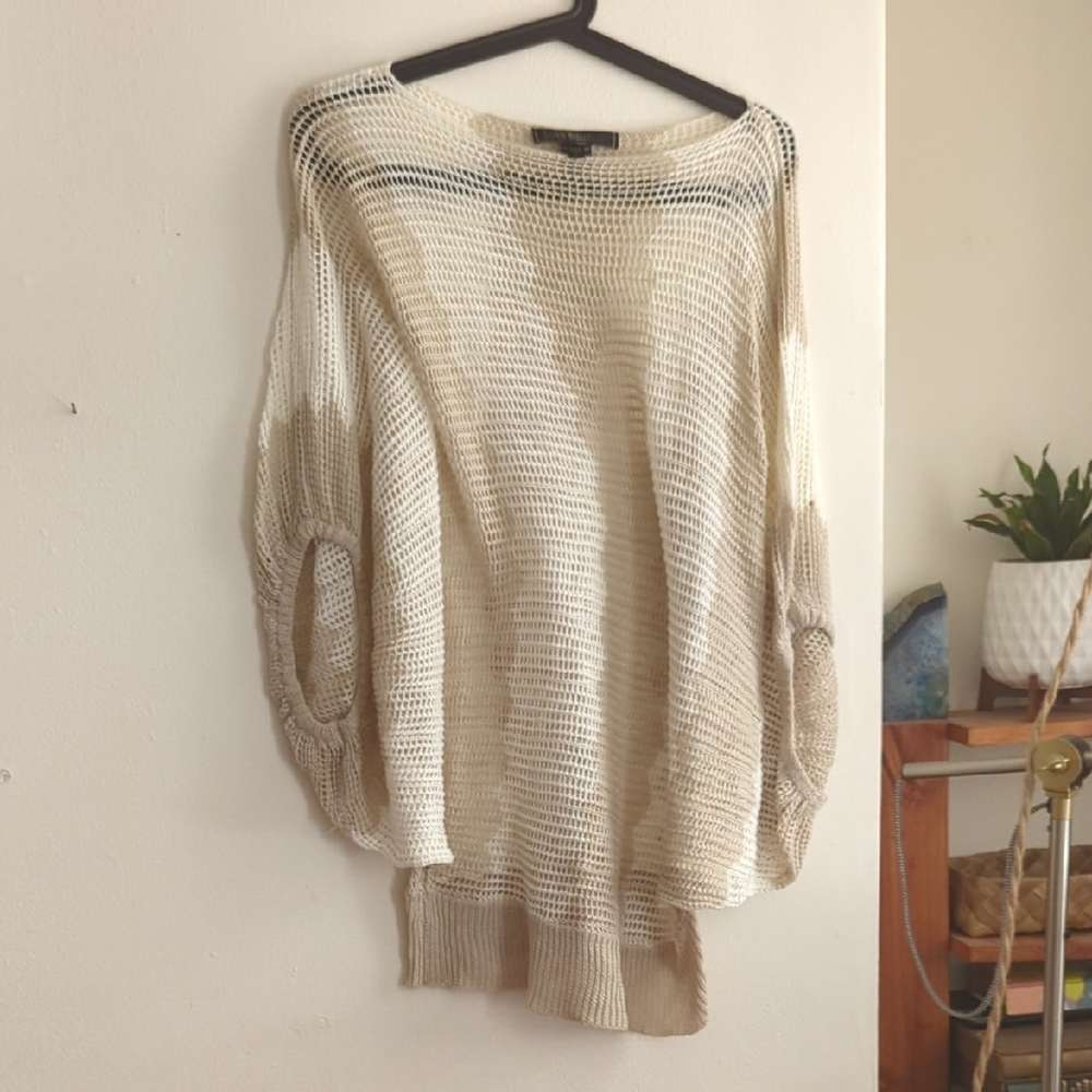 Women's Cream Knit Sweater